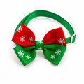 Christmas Pet Bow Tie Collar