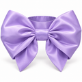 Light Purple Oversized Pet Bow Collar