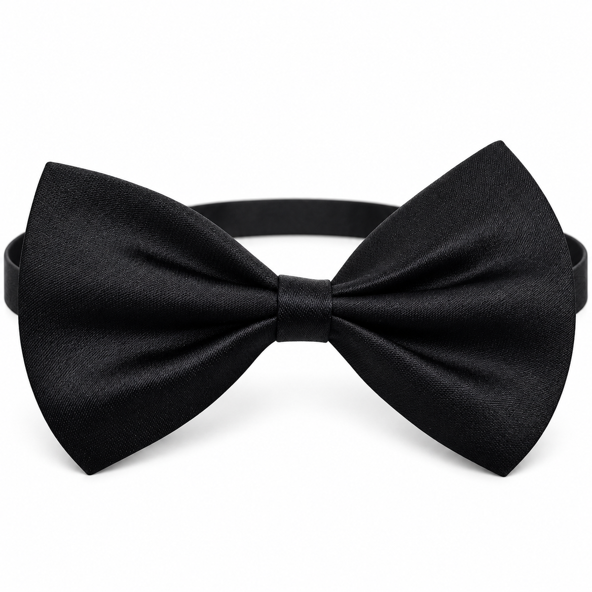 Black Pre-Tied Bow Tie